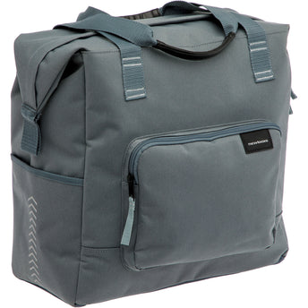 Tulum Camella Shopper-Fahrradtasche 26 Liter, PET, Graugrün