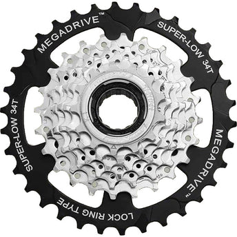 Ritzel 7S 13-34T Silber