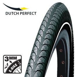 28x1 5/8x1 3/8 (37-622) E-TIGER zwart Reflex draad Dutch Perfect