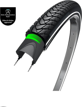 Traveller Buitenband 28 x 1.50 (40-622) Antilek 3mm Zwart