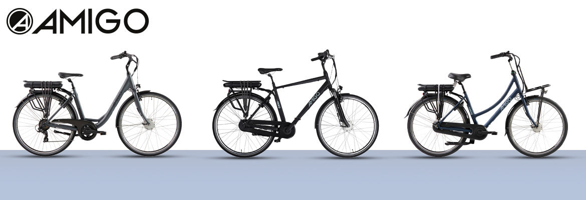 AMIGO: Nieuwe voorjaarscollectie elektrische fietsen