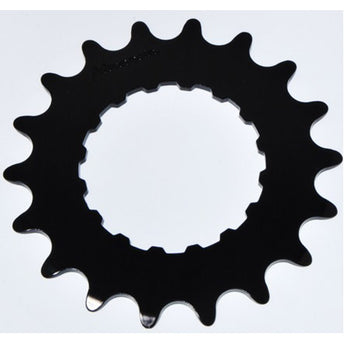 Aufsteckritzel Bosch 2 18T flach schwarz