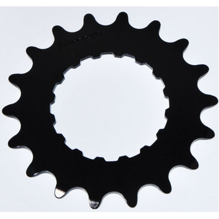 Aufsteckritzel Bosch 2 18T flach schwarz