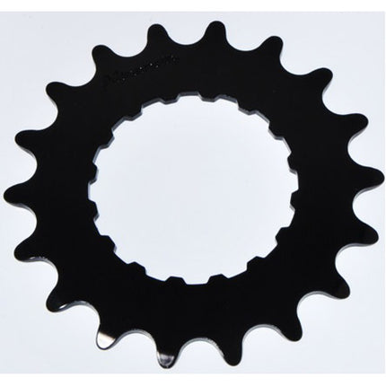 Aufsteckritzel Bosch 2 18T flach schwarz