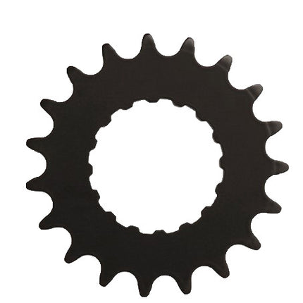 Aufsteckritzel Bosch 2 18T flach schwarz
