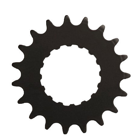 Aufsteckritzel Bosch 2 18T flach schwarz