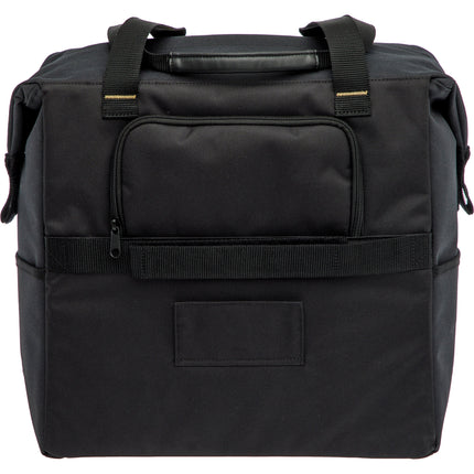 Tulum Camella Shopper-Fahrradtasche 26 Liter, PET, Schwarz