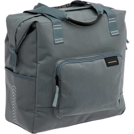 Tulum Camella Shopper-Fahrradtasche 26 Liter, PET, Graugrün