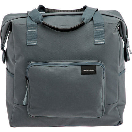Tulum Camella Shopper-Fahrradtasche 26 Liter, PET, Graugrün