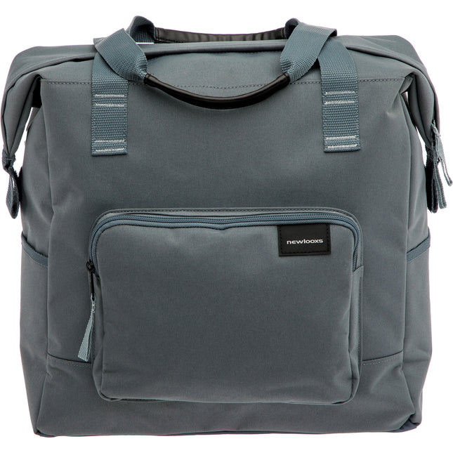 Tulum Camella Shopper-Fahrradtasche 26 Liter, PET, Graugrün
