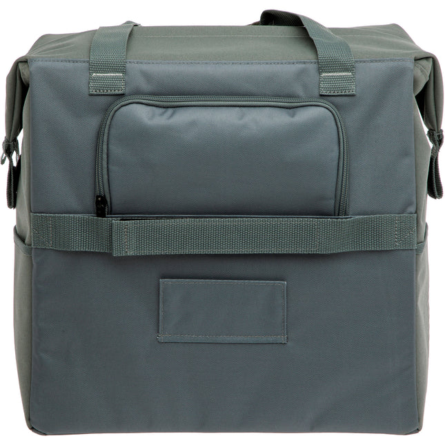 Tulum Camella Shopper-Fahrradtasche 26 Liter, PET, Graugrün