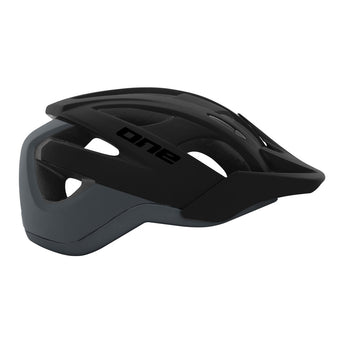 Trail Pro Fahrradhelm verstellbar schwarz/dunkelgrau Größe 55-58 cm (M)