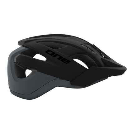 Trail Pro Fahrradhelm verstellbar schwarz/dunkelgrau Größe 55-58 cm (M)