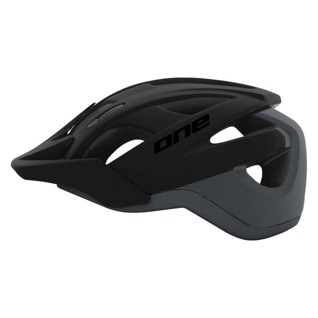 Trail Pro Fahrradhelm verstellbar schwarz/dunkelgrau Größe 55-58 cm (M)