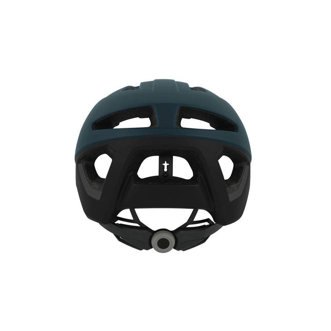 Crossride Fahrradhelm verstellbar Petrolblau Größe 52-58 cm (S/M)