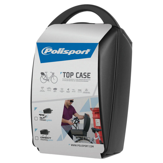Fahrradbox 11 Liter Direct-Mount-System schwarz
