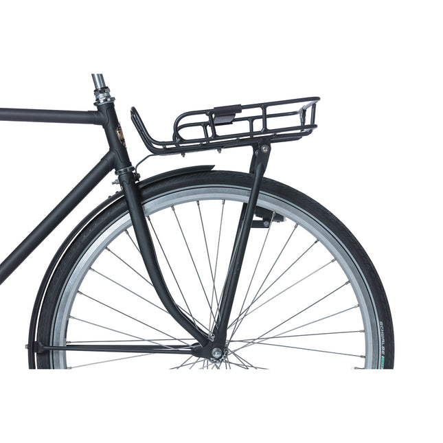 Vorderer Gepäckträger Portland 26/28 Zoll Aluminium Schwarz
