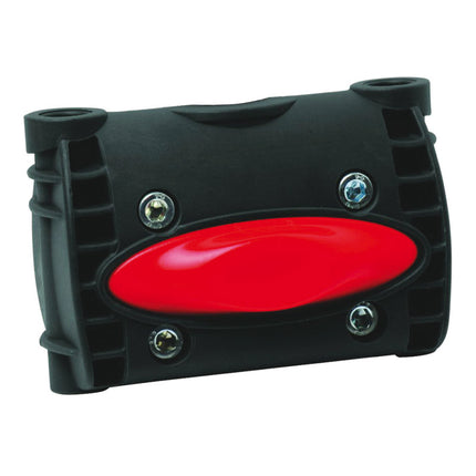 adapter achterzitje 10 cm framebevestiging zwart