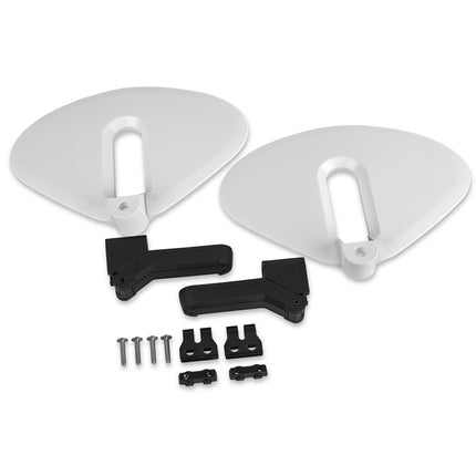 Junior-Fußstützen-Set weiß
