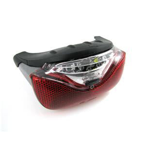 Gazelle Powervision LED-Batterie-Rücklicht grau/schwarz