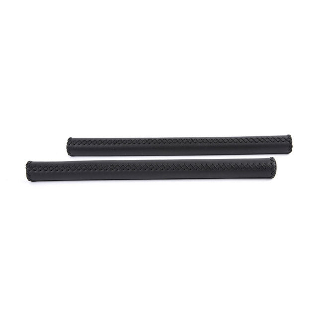 Lenkergriffe Leder 40 cm Ø22,2 mm schwarz, pro Set
