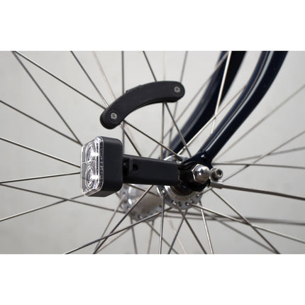 fietsverlichting AMS Constant staal rood/wit 4 delig
