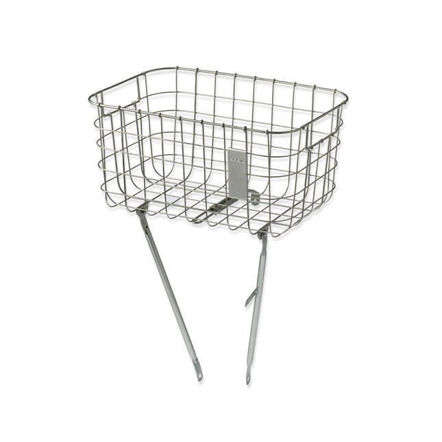 Fahrradkorb für Robin 27 Liter silber (11219)