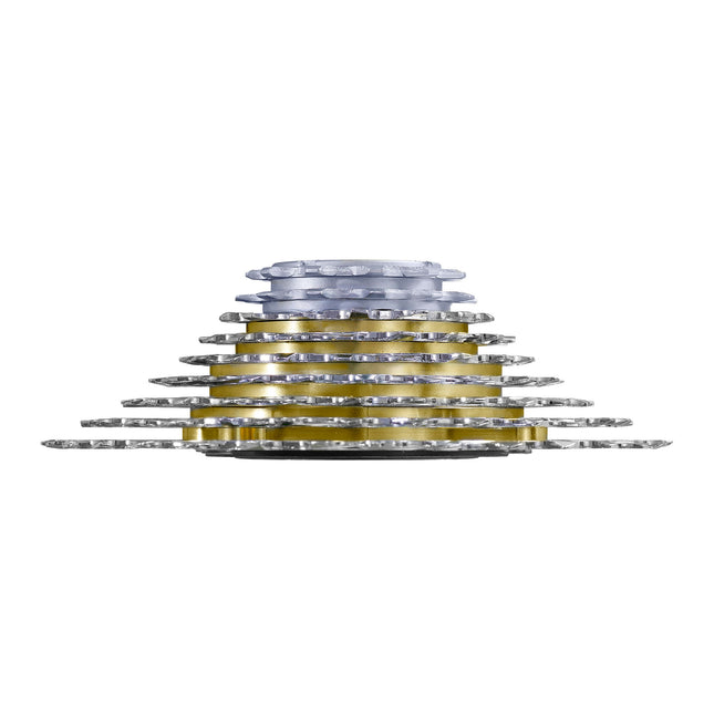 Freilauf Mfex9 E-Bike 9V 11-32T Aluminium silber/gold
