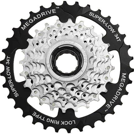 Ritzel 7S 13-34T Silber