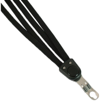Spannband Quattro, Schwarz, extra stark 159414