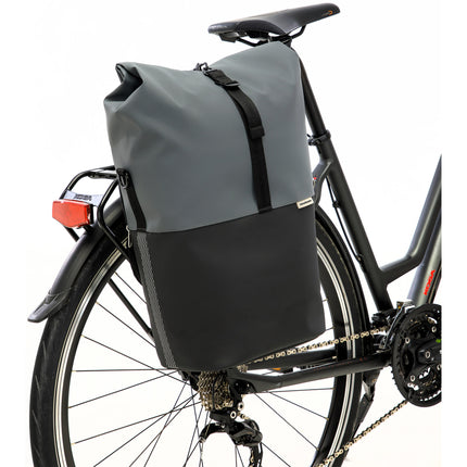 Nyborg Einzeltasche 17L wasserdicht Schwarz/Grau