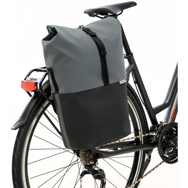 Nyborg Einzeltasche 17L wasserdicht Schwarz/Grau