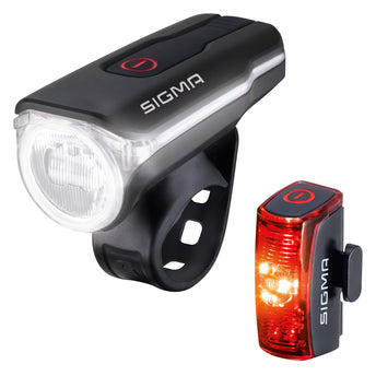 Aura 60 Scheinwerfer + Infinity 2 Rücklicht USB-Beleuchtungsset