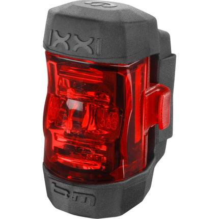 Ixxi Achterlicht Led Oplaadbaar Zwart/rood