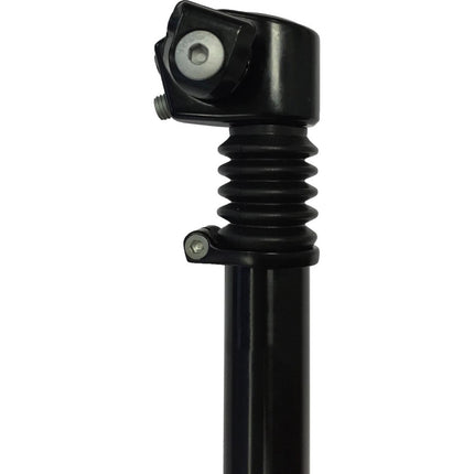Gefederte Sattelstütze 27,2 x 300 mm Aluminium schwarz