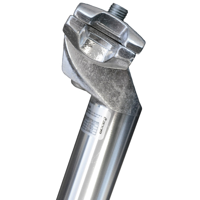 Starre Sattelstütze 26,8 x 350 mm Aluminium Silber