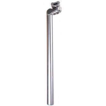 Zadelpen Vast 30,4 x 350 mm Aluminium Zilver