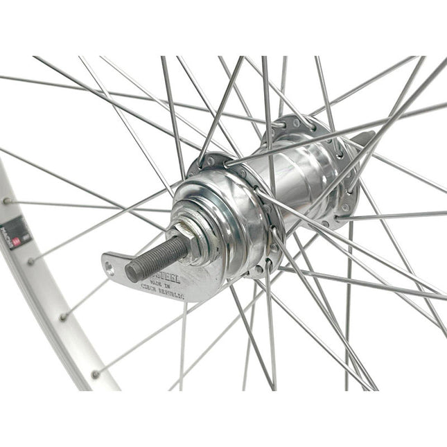 Hinterrad Mach1 M110 28" Rücktrittbremsnabe silber