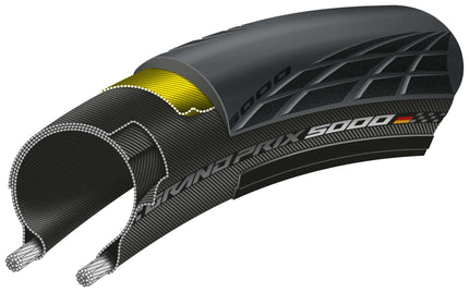 Grand Prix 5000 Buitenband 28 x 1.10 (28-622) Zwart