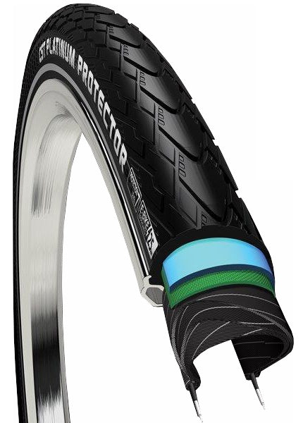 buitenband Platinum Prot 28 x 1 5/8-1 3/8 (37-622) zwart