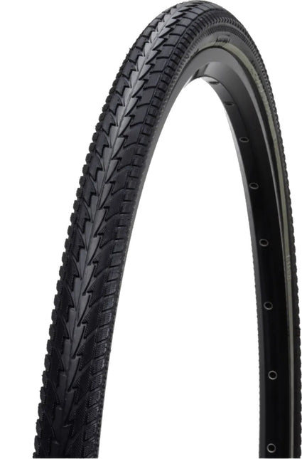 Hakuba Reifen mit weißer Linie 28 x 1 3/8 (37-622) schwarz
