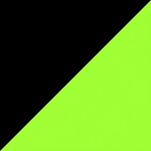 Zwart/lime