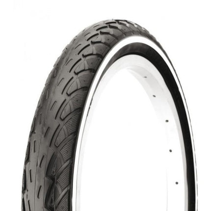 buitenband 22 x 1.75 x 2 reflectie (47-456) zwart