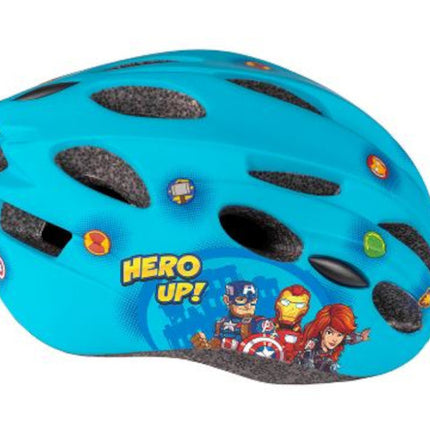 Avengers Fietshelm Junior In-Mold blauw maat 52-56