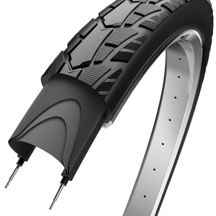 Performance Basic Buitenband 28 x 1.40"/ 37-622 met reflectie Zwart