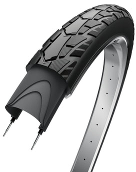 Performance Basic Buitenband 28 x 1.40"/ 37-622 met reflectie Zwart