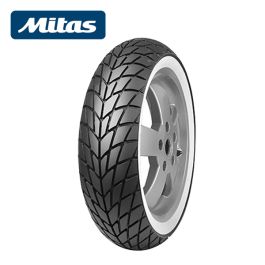 110/70-11 MC20 MONSUM TL 45L F/R zwart-wit 573167 Sava/Mitas
