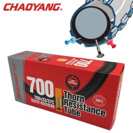 28x1 5/8x1 3/8 (33/37-622) Antilek 3,7 mm (Thorn resistance) DV 40 mm Y122518+3 Chaoyang