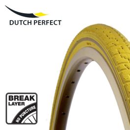 28x1 1/2 (40-635) NO-PUNCTURE geel Reflex draad Dutch Perfect