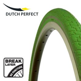 28x1 1/2 (40-635) NO-PUNCTURE groen Reflex draad Dutch Perfect